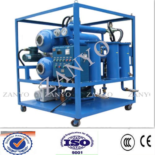 ZYD_II Double_Stage Vacuum Transformer Oil Purifier